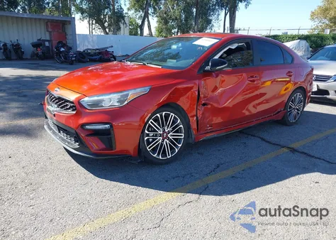 2020 Kia Forte Gt из США, поврежденный, VIN 3KPF44AC8LE147998